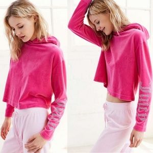 Juicy Couture For UO Gothic Crystal Hooded Velour